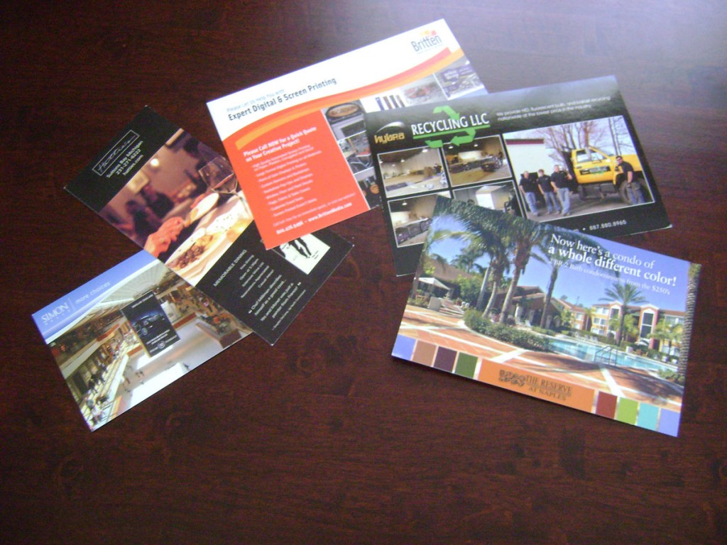Postcards & Direct Mailers